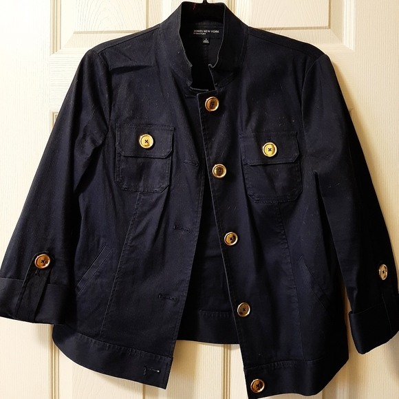 Navy Jones New York jacket - Picture 1 of 8